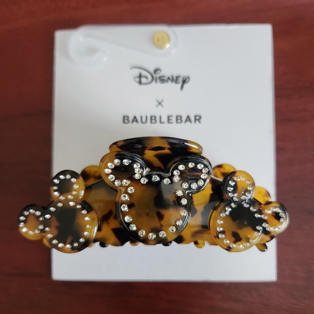 Mickey Mouse Disney Silhouette Claw Clip